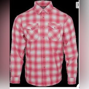 Dixxon Mens Ribbon Flannel size S
